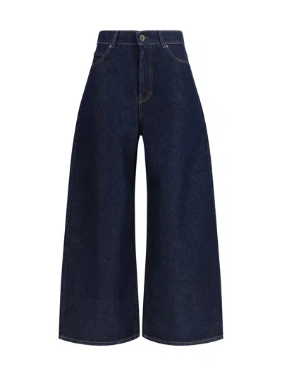 Weekend Max Mara Tabella Jeans In Blue