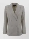 Weekend Max Mara Tailored Jacket With Back Vent And Front Pockets