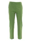 Weekend Max Mara Cecco Long Trouser In Green