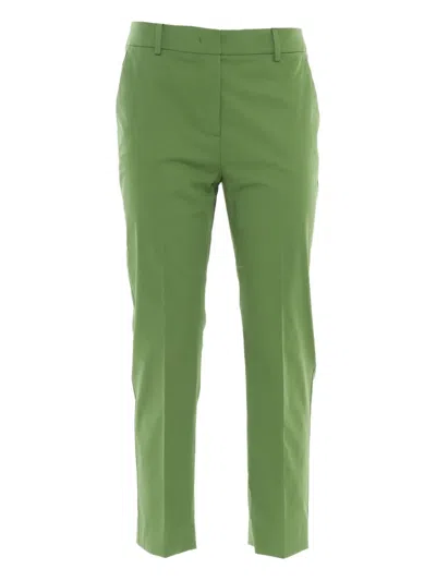 Weekend Max Mara Tailored Trousers In Green