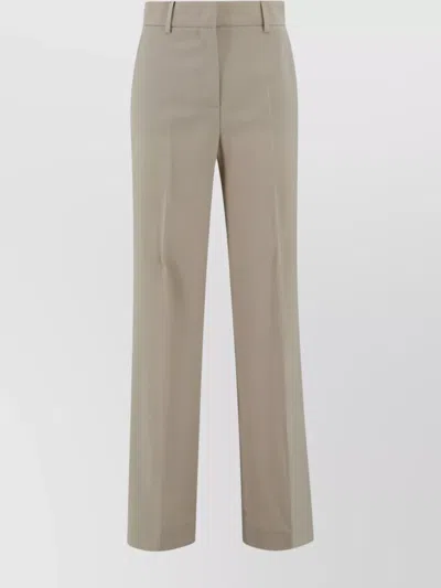 Weekend Max Mara Tailored Trousers With Belt Loops And Pockets