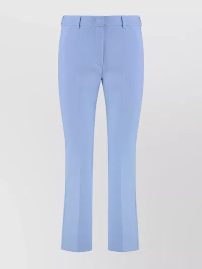 WEEKEND MAX MARA TAILORED TROUSERS WITH BELT LOOPS AND POCKETS