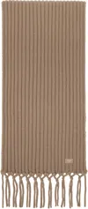 Weekend Max Mara Tan Bimba Scarf In 003 Camel