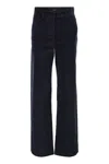 Weekend Max Mara Tania - Wide-leg Corduroy Trousers In Blue