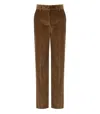 Weekend Max Mara Woman Pants Brown Size 10 Cotton In Brown