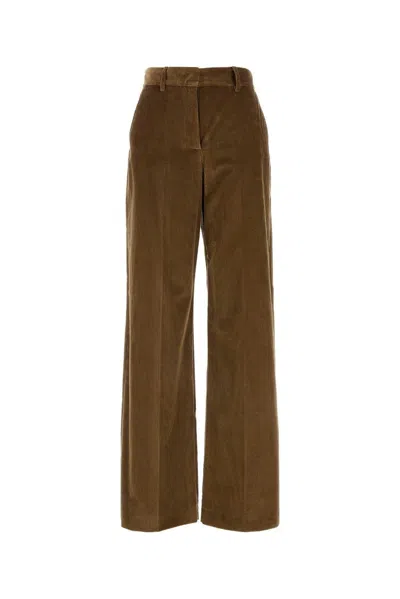 Weekend Max Mara Pants In Brown