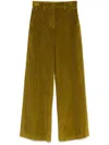 Weekend Max Mara Tania Long Trouser Green In Green