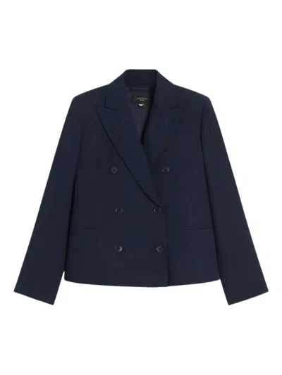 WEEKEND MAX MARA TAPPETO DOUBLE-BREASTED BUTTON JACKET