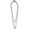 Weekend Max Mara Taranto Gold Necklace In Gold