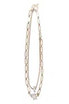 Weekend Max Mara Taranto Gold-tone Metal Necklace In Gold