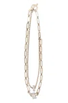 Weekend Max Mara Taranto Gold-tone Metal Necklace