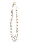 Weekend Max Mara Taranto Gold-tone Metal Necklace In Gold