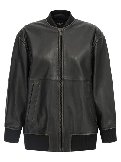 WEEKEND MAX MARA TATTICO PUFFER JACKETS BLACK