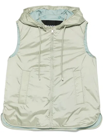 Weekend Max Mara Tecla Gilet In Green