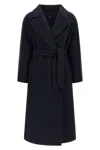 Weekend Max Mara 'tempera' Coat In Blue