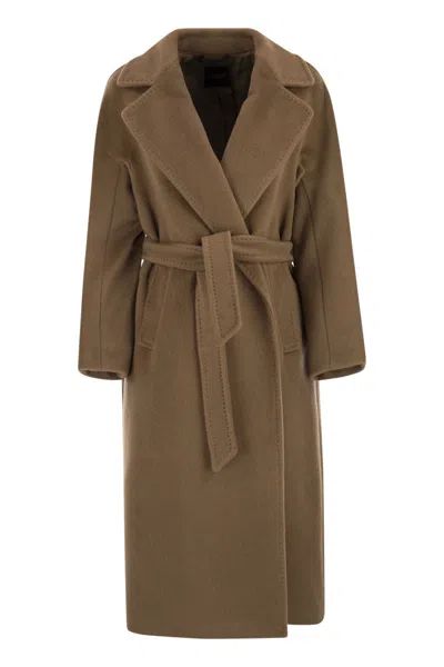 Weekend Max Mara Tempera Coat Camel In Brown