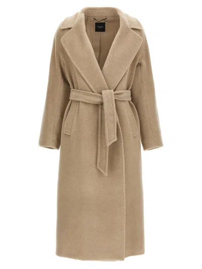 Weekend Max Mara Tempera Coat In Neutral