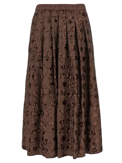 Weekend Max Mara Max Mara Weekend Skirts In Brown