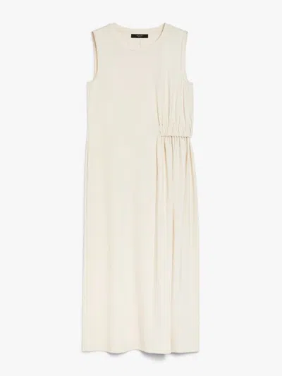 Weekend Max Mara Tenebre Jersey Dress Beige