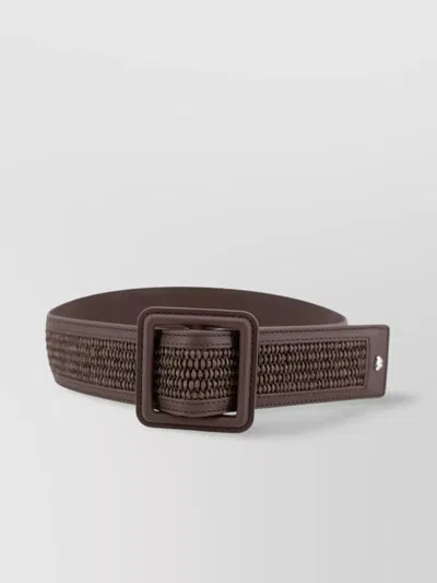 Weekend Max Mara Textured Woven Belts Collection