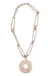 WEEKEND MAX MARA TIGRE CHAIN NECKLACE