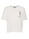 Weekend Max Mara Floral-print Cotton T-shirt In White