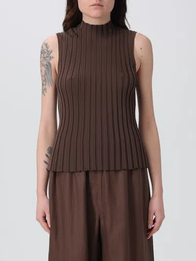 Weekend Max Mara Top Woman  In Brown