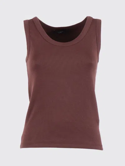 Weekend Max Mara Top Woman  In Brown