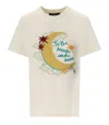 Weekend Max Mara T-shirt With Round Neck And Short Sleeves In Beige