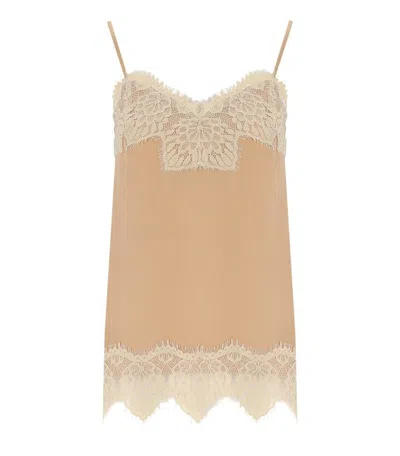 Weekend Max Mara Nitra Nude Top In Beige