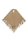 Weekend Max Mara Triangle Shawl In Neutral