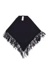 Weekend Max Mara Triangle Shawl In Black