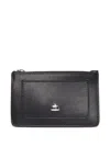 Weekend Max Mara Trafoi Leather Cardholder In Black