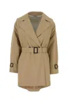 Weekend Max Mara Trench In Brown