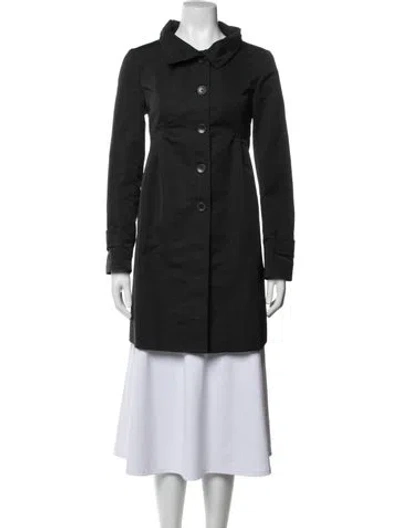 Pre-owned Weekend Max Mara Trench Coat In Blue