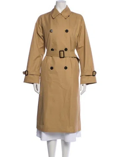 Pre-owned Weekend Max Mara Trench Coat In Neutral