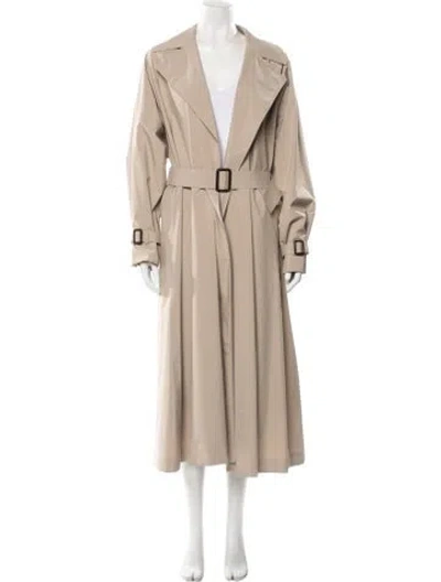 Pre-owned Weekend Max Mara Trench Coat In Neutral