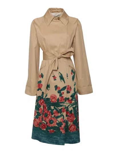 Weekend Max Mara Trench-waterproof In Beige