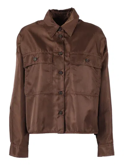 Weekend Max Mara Trench-waterproof In Brown