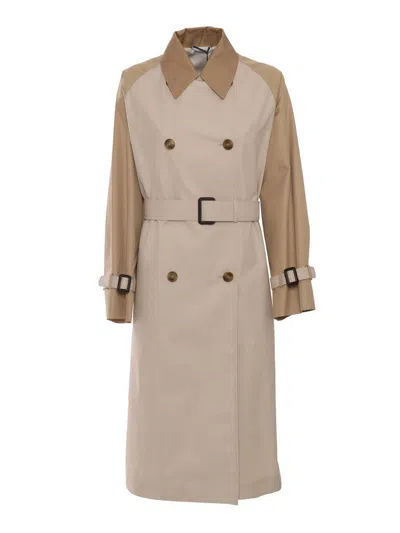 Weekend Max Mara Trench-waterproof In White