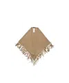 Weekend Max Mara Triangle Shawl In Brown