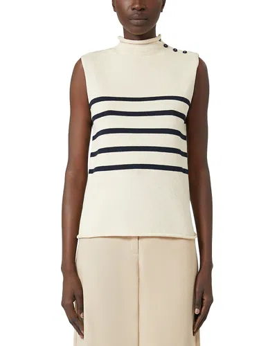 WEEKEND MAX MARA TROFEO MOCK NECK SWEATER