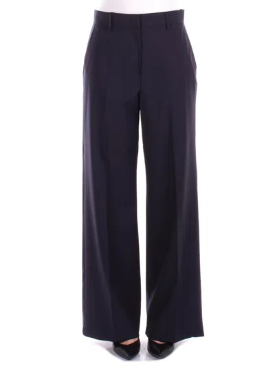 WEEKEND MAX MARA WEEKEND MAX MARA TROUSERS BLUE