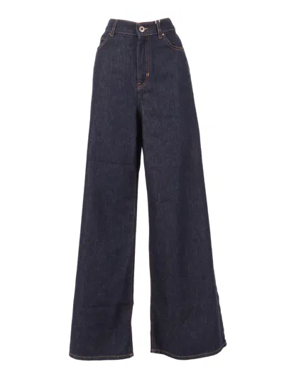 Weekend Max Mara Trousers In Blue