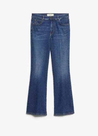 Weekend Max Mara Belt-loop Jeans In Blue
