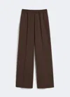 Weekend Max Mara Elasticated-waistband Trousers In Brown
