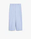 Weekend Max Mara Women's Zircone Long Trouser Blue | Size 48 | 2515131032600018 In Clear Blue