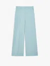Weekend Max Mara Belt-loop Casual Pants In Green