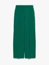 Weekend Max Mara Visivo Long Trouser Green In Green