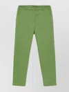 Weekend Max Mara Trousers With Back And Side Pockets In Green